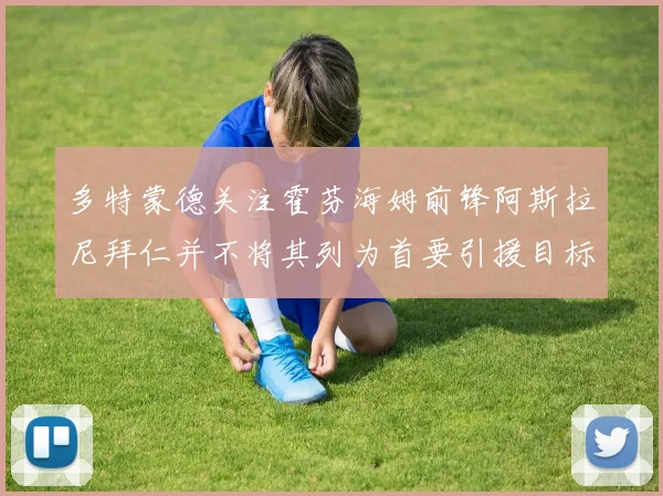 多特蒙德关注霍芬海姆前锋阿斯拉尼拜仁并不将其列为首要引援目标